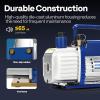 imageVIVOHOME 13 HP 45 CFM 1 Stage A2L HVAC Vacuum Pump Sparkless Motor for R32 R1234yf R454B R134a R22 R410a Systems Auto AC Vacuum Pump for Air Conditioner Refrigeration Maintenance with Oil Bottle5 CFM