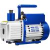 imageVIVOHOME 13 HP 45 CFM 1 Stage A2L HVAC Vacuum Pump Sparkless Motor for R32 R1234yf R454B R134a R22 R410a Systems Auto AC Vacuum Pump for Air Conditioner Refrigeration Maintenance with Oil Bottle45 CFM