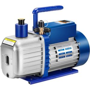 imageVIVOHOME 13 HP 45 CFM 1 Stage A2L HVAC Vacuum Pump Sparkless Motor for R32 R1234yf R454B R134a R22 R410a Systems Auto AC Vacuum Pump for Air Conditioner Refrigeration Maintenance with Oil Bottle5 CFM