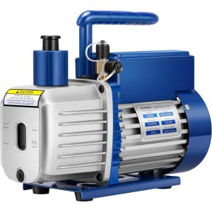 imageVIVOHOME 13 HP 45 CFM 1 Stage A2L HVAC Vacuum Pump Sparkless Motor for R32 R1234yf R454B R134a R22 R410a Systems Auto AC Vacuum Pump for Air Conditioner Refrigeration Maintenance with Oil Bottle35 CFM