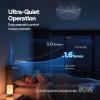imageVIVOHOME 240 CFM Bathroom Exhaust Fan with Humidity Sensor  16 Sones Quiet EnergySaving EC Motor 6Speed AutoFlow Remote 11 x 12 in Easy Retrofit 6Inch Duct Kit IncludedNo Lights  240 CFM  6 Speeds