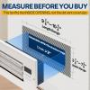 imageVIVOHOME Register Booster Fan  4 x 12 Opening with Adjustable Louver  Smart Thermostat amp 10Speed WIFI App Control  AC Vent Fan for Floor Ceiling Wall  Quiet Operation White6 x 10 Opening