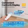 imageVIVOHOME Register Booster Fan  6 x 12 Opening with Adjustable Louver  Smart Thermostat amp 10Speed Remote Control  AC Vent Fan for Floor Ceiling Wall  Quiet Operation White4 x 10