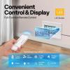 imageVIVOHOME Register Booster Fan  6 x 12 Opening with Adjustable Louver  Smart Thermostat amp 10Speed Remote Control  AC Vent Fan for Floor Ceiling Wall  Quiet Operation White6 x 10