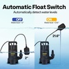 image:imageVIVOHOME 1 HP 3600 GPH Submersible Sump Pump with Float Switch Utility Pump for Basement Garden Pond Pool Tub