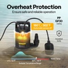 image:imageVIVOHOME 1 HP 3600 GPH Submersible Sump Pump with Float Switch Utility Pump for Basement Garden Pond Pool Tub