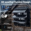image:imageVIVOHOME 10 Shutter Exhaust Fan with EC Motor  900 CFM Variable Speed Timer WallMounted for Attic Garage Greenhouse Chicken Coop Barn Ventilation14