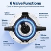 image:imageVIVOHOME 12 in Sand Filter Pump for Above Ground Pool 04 HP 3168 GPH Swimming Pool Filter System with 24H Timer amp 6Way Valve HighEfficiency Filtration for Pools Up to 11000 Gallons12 in  3168 GPH  04 HP