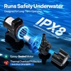 image:imageVIVOHOME 150W Adjustable Flow Submersible Water Pump 9002400GPH Stepless Flow Control 18ft Max Lift 180 Seamless Adjustable Nozzle and Barrier Pump Bag for Pond Aquarium Fountain Waterfall7001800GPH