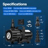 image:imageVIVOHOME 150W Adjustable Flow Submersible Water Pump 9002400GPH Stepless Flow Control 18ft Max Lift 180 Seamless Adjustable Nozzle and Barrier Pump Bag for Pond Aquarium Fountain Waterfall9002400GPH
