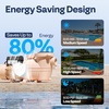 image:imageVIVOHOME 15HP 115V Variable Speed Pool Pump SelfPriming 15 amp 2 Inlet wStrainer Basket for inAbove Ground Pools15 HP 115V Variable Speed
