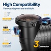 image:imageVIVOHOME 15HP 115V Variable Speed Pool Pump SelfPriming 15 amp 2 Inlet wStrainer Basket for inAbove Ground Pools20 HP 230V Dual Speed