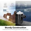image:imageVIVOHOME 15HP 115V Variable Speed Pool Pump SelfPriming 15 amp 2 Inlet wStrainer Basket for inAbove Ground Pools25 HP 230V Dual Speed