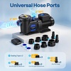 image:imageVIVOHOME 15HP Pool Pump Dual Speed with Wireless Remote Control 115V  Fast SelfPrimming Motor 4 Program Segment for inAbove Ground Pools Manual Timer Compatible with Saltwater Pools15 Horsepower
