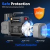 image:imageVIVOHOME 34 HP 72 CFM 2 Stage A2L HVAC Vacuum Pump Sparkless Motor for R32 R1234yf R454B R134a R22 R410a Systems Auto AC Vacuum Pump for Air Conditioner Resin Degassing with Oil Bottle144 CFM