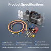 image:imageVIVOHOME A2L AC Vacuum Pump and 4 Way Manifold Gauge Set 15 HP 144CFM 2 Stage HVAC Vacuum Pump Kit with 5ft Hoses Sparkless Motor for R454B R32 R22 R410a Home Air Conditioner96 CFM