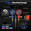 image:imageVIVOHOME A2L AC Vacuum Pump and 4 Way Manifold Gauge Set 15 HP 144CFM 2 Stage HVAC Vacuum Pump Kit with 5ft Hoses Sparkless Motor for R454B R32 R22 R410a Home Air Conditioner45 CFM