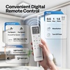 image:imageVIVOHOME Bathroom Exhaust Fan with Humidity Sensor 240 CFM 6 Speed 5Color LED Light 2700K3200K4000K5000K5700K amp Nightlight Remote Control5 CCT Lights  240 CFM  6 Speeds