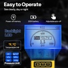 image:imageVIVOHOME Digital HVAC Manifold Gauge Set Refrigeration AC Gauge with Wired Temperature Clamp Probe and 2 Hoses for R134a R410a R32 R1234yf R454B Recharge Pressure Temp Test Leak Detectionwithout Temperature Clamp