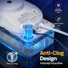image:imageVIVOHOME HVAC Condensate Pump with Automatic Safety Alarm Switch UltraQuiet 25dB DC Motor 100V240V 65 GPH AC Condensate Removal Pump for HVACR Equipment Dehumidifier Furnace with 196ft TubingTransparent