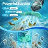 image:imageVIVOHOME Handheld Pool Vacuum 1110 GPH Suction Cordless Pool Cleaner 40W Powerful Motor LongRun 60min Battery Adjustable 912FT Pole for Above Ground amp InGround Pools Spas  Green