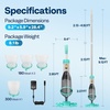 image:imageVIVOHOME Handheld Pool Vacuum 1110 GPH Suction Cordless Pool Cleaner 40W Powerful Motor LongRun 60min Battery Adjustable 912FT Pole for Above Ground amp InGround Pools Spas  Green