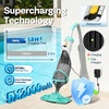 image:imageVIVOHOME Handheld Pool Vacuum 1110 GPH Suction Cordless Pool Cleaner 40W Powerful Motor LongRun 60min Battery Adjustable 912FT Pole for Above Ground amp InGround Pools Spas  Green