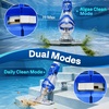 image:imageVIVOHOME Handheld Pool Vacuum 1110GPH Suction Cordless Pool Cleaner 40W Powerful Motor LongRun 60min Battery Adjustable 912FT Pole for Above Ground amp InGround Pools Spas  BlueBlue