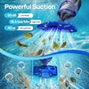 image:imageVIVOHOME Handheld Pool Vacuum 1110GPH Suction Cordless Pool Cleaner 40W Powerful Motor LongRun 60min Battery Adjustable 912FT Pole for Above Ground amp InGround Pools Spas  BlueBlue