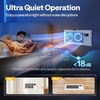 image:imageVIVOHOME Quiet Register Booster Fan with Opening 6 x 12  Smart Thermostat 10Speed Control Removable Dustproof Mesh amp Register Blocker White4 x 10 Opening