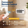 image:imageVIVOHOME Quiet Register Booster Fan with Opening 6 x 12  Smart Thermostat 10Speed Control Removable Dustproof Mesh amp Register Blocker White4 x 10 Opening