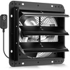 image:imageVIVOHOME 10 Shutter Exhaust Fan with EC Motor  900 CFM Variable Speed Timer WallMounted for Attic Garage Greenhouse Chicken Coop Barn Ventilation10