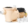 image:imageVIVOHOME 15HP 115V Variable Speed Pool Pump SelfPriming 15 amp 2 Inlet wStrainer Basket for inAbove Ground Pools15 HP 115V Variable Speed