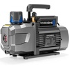 image:imageVIVOHOME 34 HP 72 CFM 2 Stage A2L HVAC Vacuum Pump Sparkless Motor for R32 R1234yf R454B R134a R22 R410a Systems Auto AC Vacuum Pump for Air Conditioner Resin Degassing with Oil Bottle72 CFM