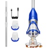 image:imageVIVOHOME Handheld Pool Vacuum 1110GPH Suction Cordless Pool Cleaner 40W Powerful Motor LongRun 60min Battery Adjustable 912FT Pole for Above Ground amp InGround Pools Spas  BlueBlue