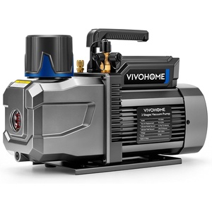 image:imageVIVOHOME 34 HP 72 CFM 2 Stage A2L HVAC Vacuum Pump Sparkless Motor for R32 R1234yf R454B R134a R22 R410a Systems Auto AC Vacuum Pump for Air Conditioner Resin Degassing with Oil Bottle144 CFM