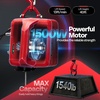image:imageVIVOHOME 3in1 Electric Hoist Winch 1540lbs 110V Portable Power Winch Crane with Wire and Wireless Remote Control 40ft Lifting Height for Towing Overload Protection for Garage Factory WarehouseScarlet