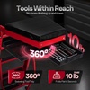 image:imageVIVOHOME Topside Automotive Engine Creeper 400LBS with Tool Tray  Adjustable Height from 512 to 724 The tray rotates a full circle The onetouch wheel locks