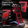 image:imageVIVOHOME Topside Automotive Engine Creeper 400LBS with Tool Tray  Adjustable Height from 512 to 724 The tray rotates a full circle The onetouch wheel locks
