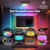 image:imageVIVOHOME Bathroom Exhaust Fan with Humidity Sensor RGB Lights amp Speaker  240 CFM 6 Speeds 16 Sones Quiet EnergySaving EC Motor Remote Control amp Bluetooth Speaker 11 x 12 in Easy RetrofitRGB Light  Bluetooth Speaker  240CFM