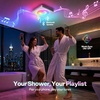 image:imageVIVOHOME Bathroom Exhaust Fan with Humidity Sensor RGB Lights amp Speaker  240 CFM 6 Speeds 16 Sones Quiet EnergySaving EC Motor Remote Control amp Bluetooth Speaker 11 x 12 in Easy RetrofitRGB Light  Bluetooth Speaker  240CFM