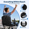 image:imageVIVOHOME Stadium Seats with Back Support 2 Pack for Various Sports EventsBlack and Gray