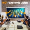 image:imageVIVOHOME 72 Inch 169 Motorized Projector Screen White  Electric Projection Screen with Remote Control Automatic Pull Down Movie Screen for Ceiling and Wall Mount ALR RetractableWhite