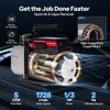 image:imageVIVOHOME 13 HP 45CFM 1 Stage HVAC Vacuum Pump and 4 Way AC Manifold Gauge  110V AC Vacuum Pump Kit with Leak Detector 5ft Hoses for R134a R12 R22 R502 R410a Air Conditioning Refrigeration Rechargingblack