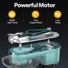 image:imageVIVOHOME Blue 3 in 1 Stand Mixer with 6 Quart Bowl 650W 6 Speed Tilt Head Meat Grinder and Juice Blender and White Water Distiller 16 Gallon 6L 900W with Smart Switch
