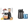 image:imageVIVOHOME Black 9 in 1 Stand Mixer with Fermentation and 75QT Bowl and Black Water Distiller 16 Gallon 6L 900W with Smart Switch