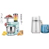image:imageVIVOHOME Blue 6 in 1 Stand Mixer with 85 Quart Bowl and Meat Grinder Blender Pasta Maker Attachments and White Water Distiller 16 Gallon 6L 900W with Smart Switch