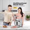 image:imageVIVOHOME Commercial Ice Crusher Shaver with Four Blades and VIVOHOME 6 in 1 Multifunctional Stand Mixer with 85 Quart Stainless Steel Bowl