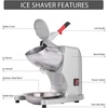 image:imageVIVOHOME Electric Dual Blades Ice Crusher Shaver with 11 Inch Height Snow Cone Maker Machine