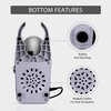 image:imageVIVOHOME Electric Dual Blades Ice Crusher Shaver with 11 Inch Height Snow Cone Maker Machine